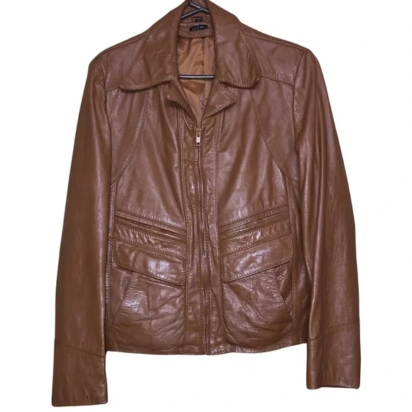 Made in Korea | Jackets & Coats | Vintage Leather Jacket Made In 